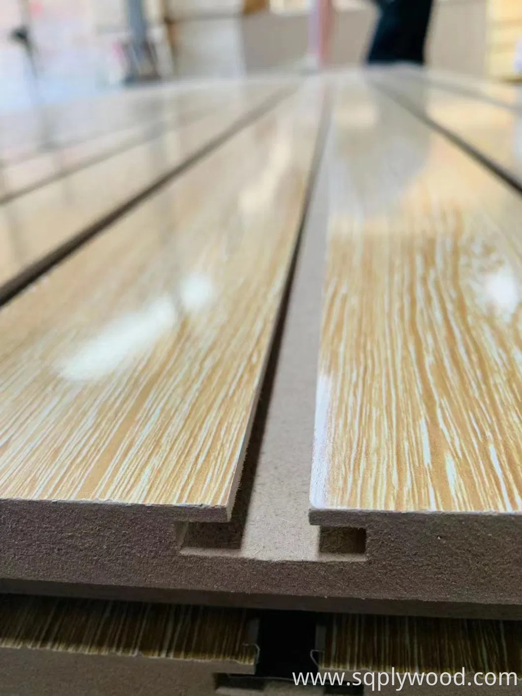 1830*2440 /1220*2440*12mm /15mm /18mm Melamine Faced MDF Board / Slot MDF / Raw MDF Board